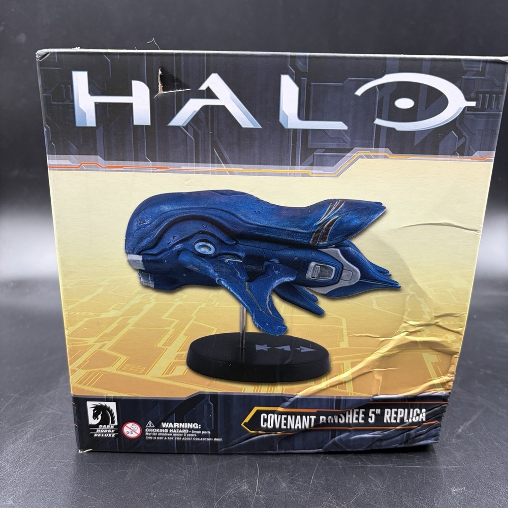 HALO Covenant Banshee 5" Replica Statue New In Box Dark Horse Deluxe